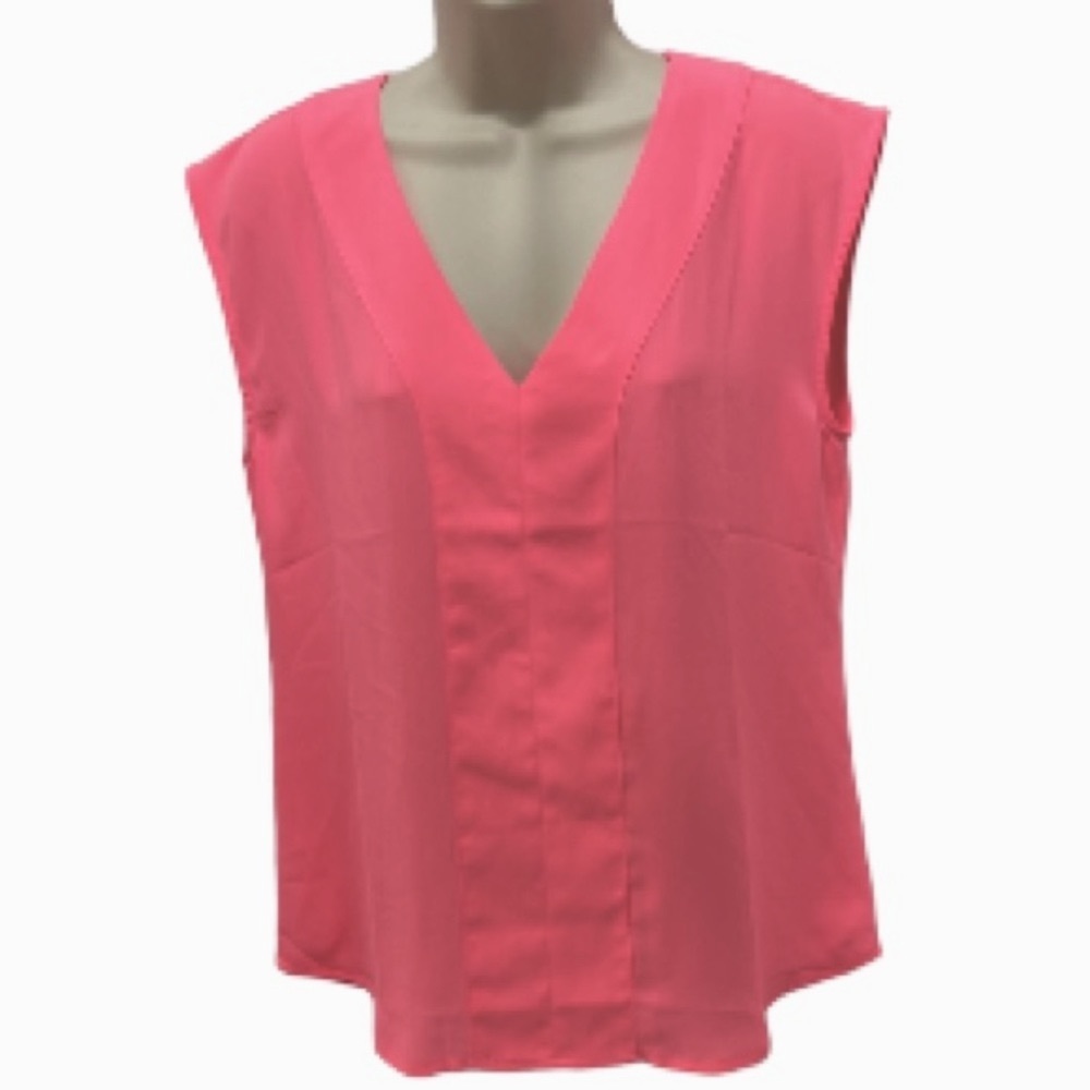 J CREW Sleeveless Drapey Crepe Blouse Womens X Small